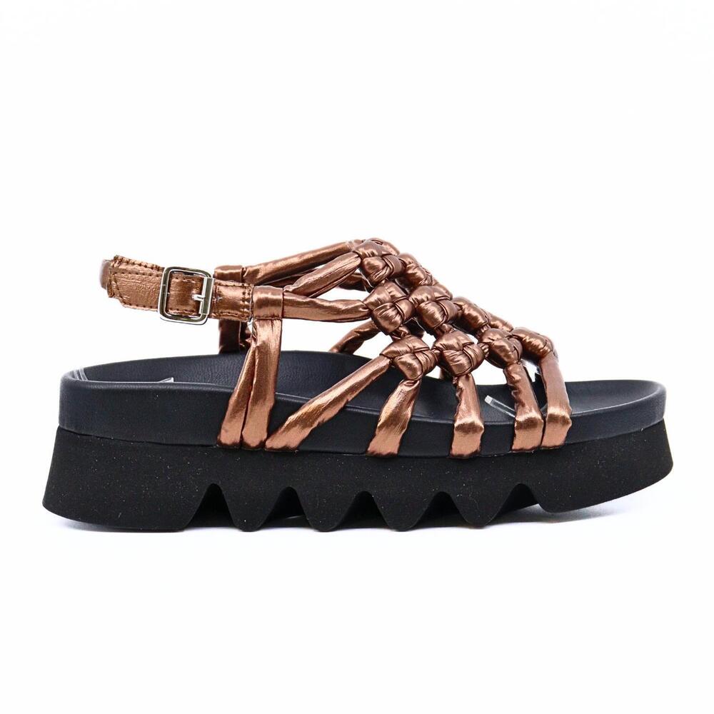 NEW PATRIZIA BONFANTI women's alison new onde sandal in bronze